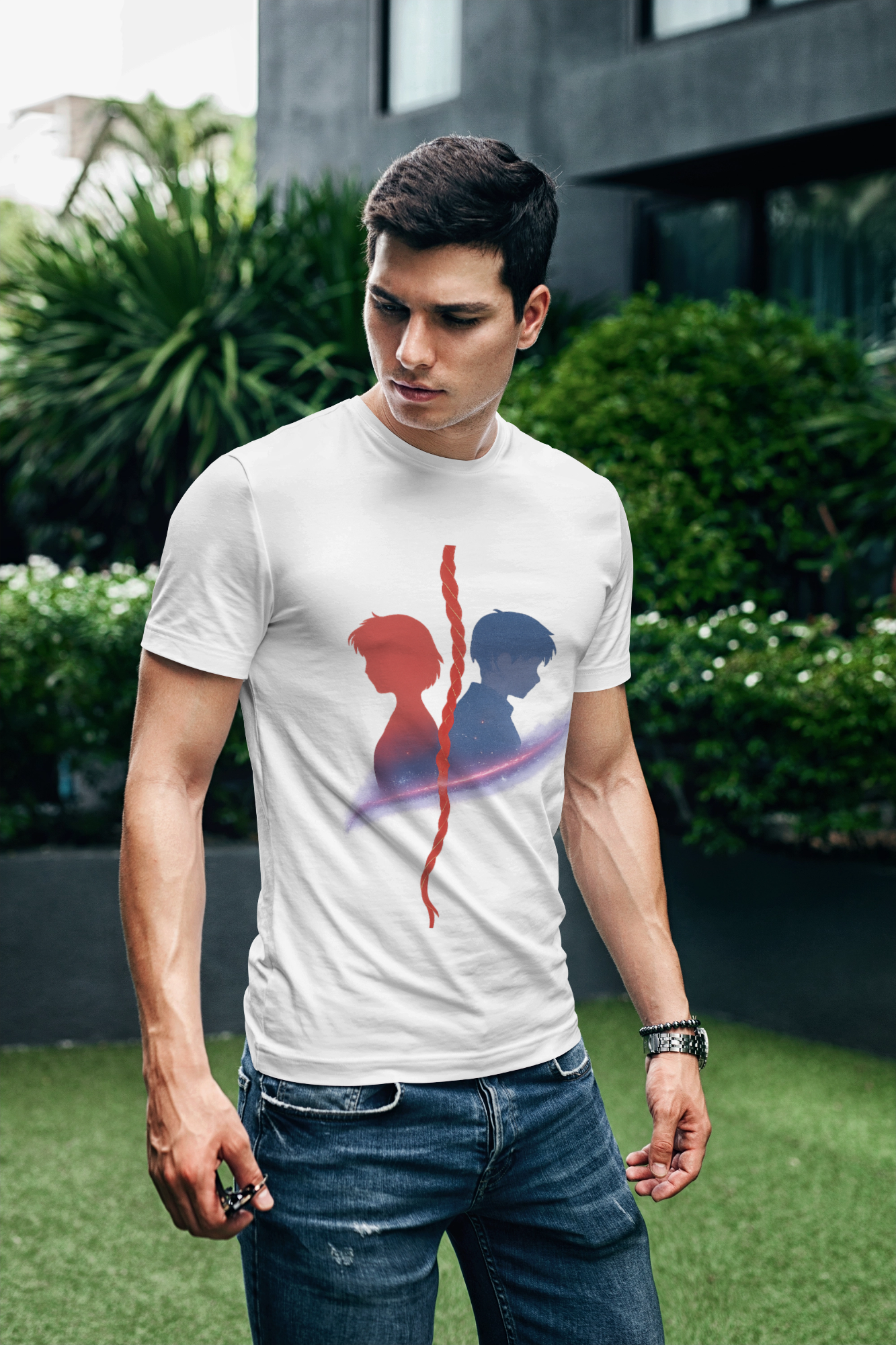 Romantic Anime Shirt – Your Name Inspired Gift Tee
